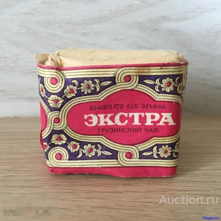 Чай черный СССР грузинский, байховый, ЭКСТРА 1988 (tea-103)