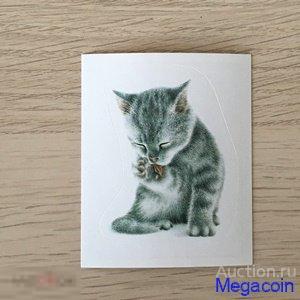 Наклейка для альбома Приключения котят, Precious Kitties, номер 104 1999 (mb-1154)