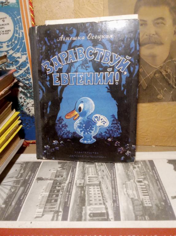 Книга.А.Осецкая.Здравствуй,Евгений!..Москва.1972г.СССР