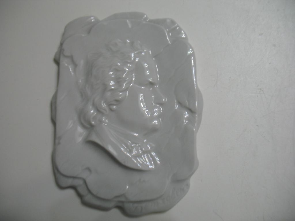 Панно Плакетка Бетховен Композитор Музыка Вербилки Фарфор