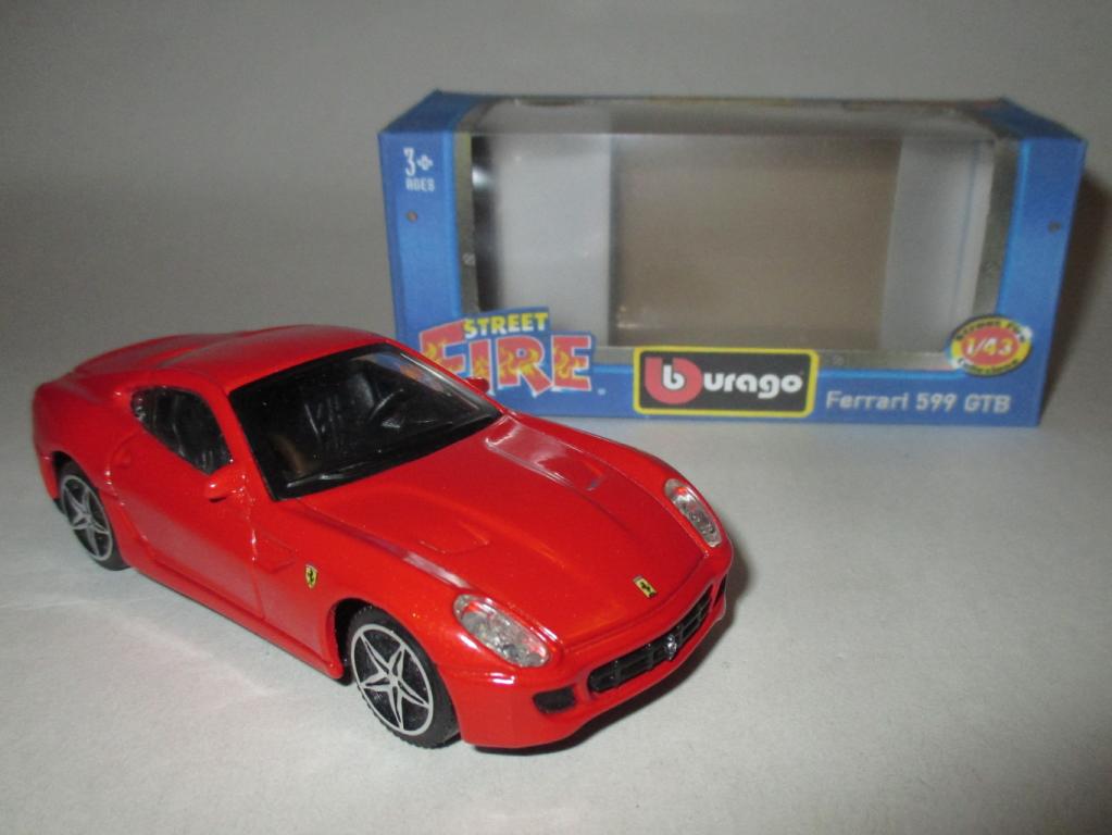 модель авто Ferrari 599 GTB / Феррари 599 ГТБ (Burago) Читайте описание!!