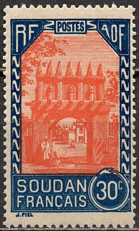 ❤1939-1940 Судан Французский Yvert 111 (см.описание)