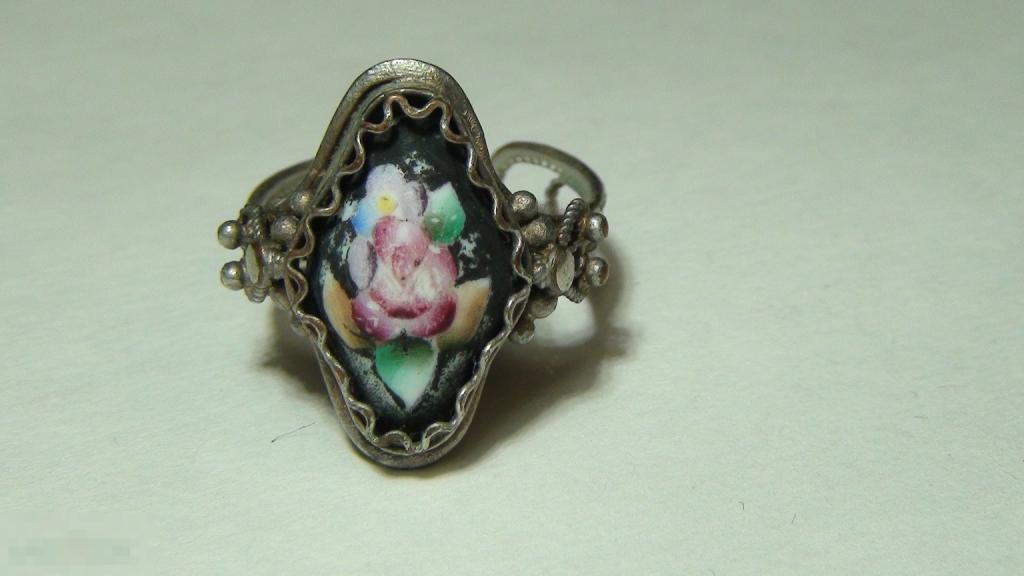 Кольцо финифть