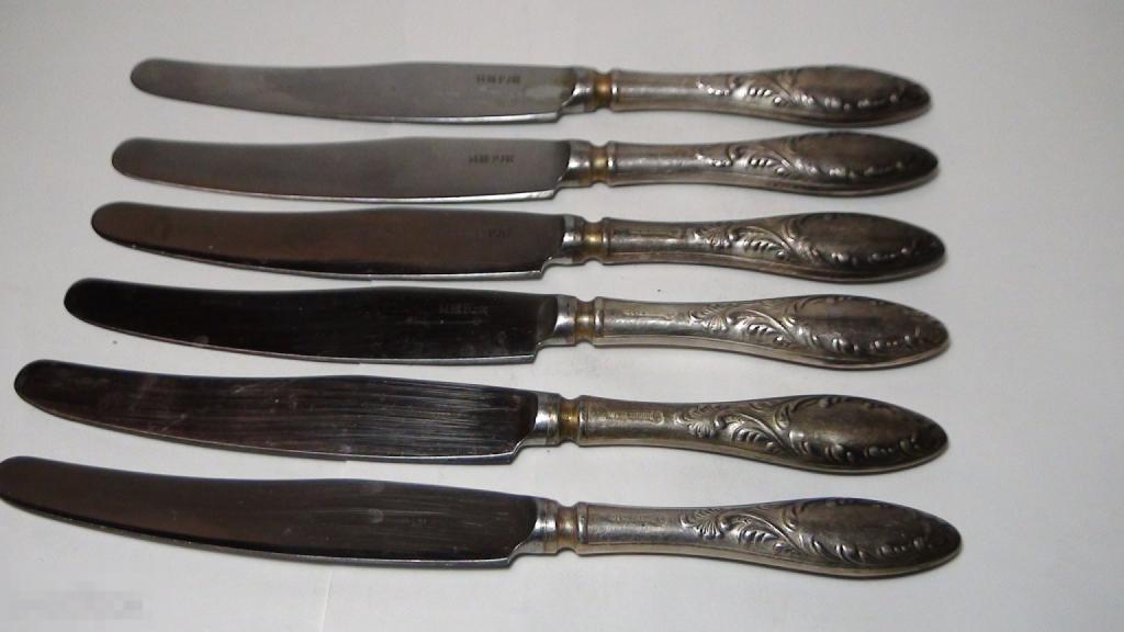 Десертные ножи  мельхиор А15