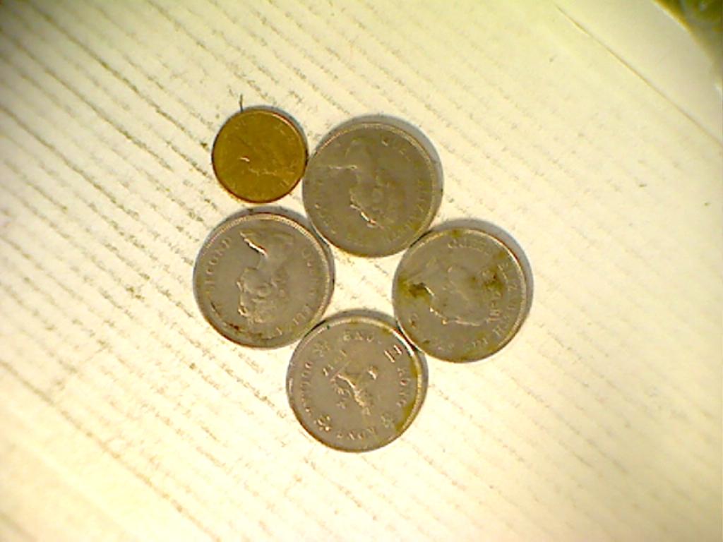 ГОНКОНГ 5 ШТ 1955 - 1992 ГОД ЦЕНА ЗА ВСЕ