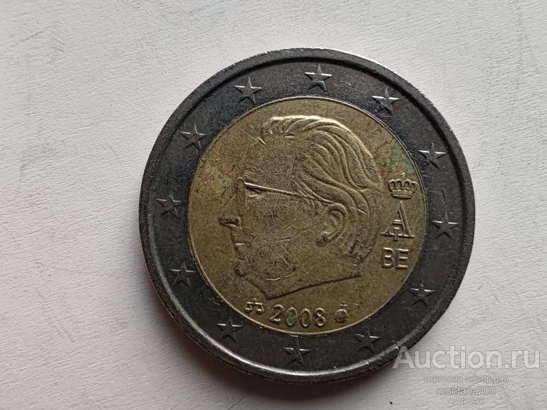 бельгия 2 евро 2008 .9
