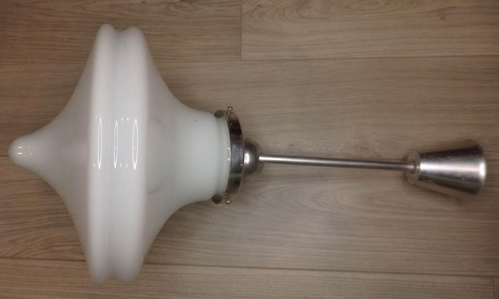 Люстра. Невеста. СССР. Винтаж. Молочное стекло. Интерьер. Освещение. Плафон. Светильник