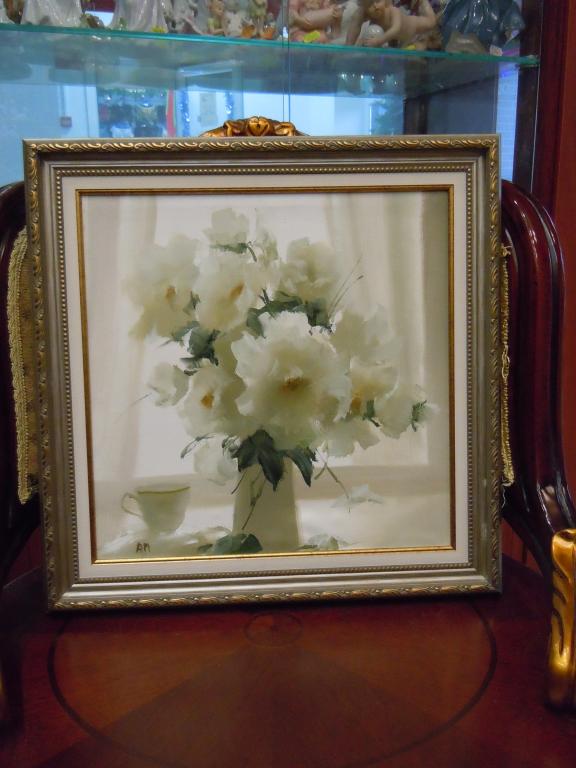 "Пионы" Александр Педе 2025г, холст, масло