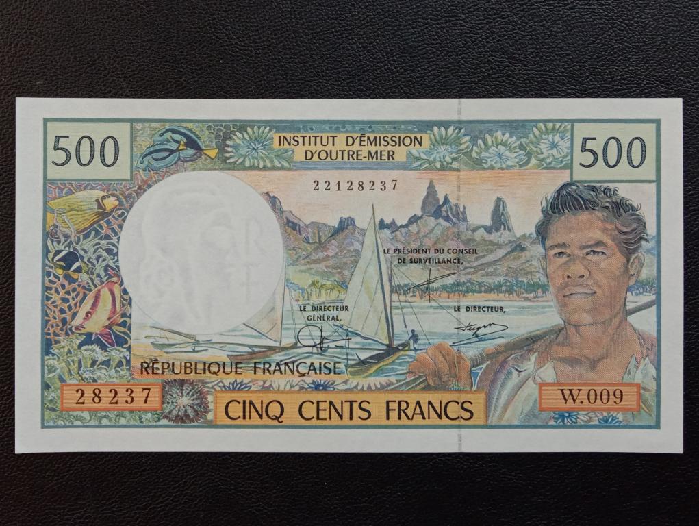 Французские тихоокеанские территории 500 франков 1990-2012г.    UNC      Р.1d