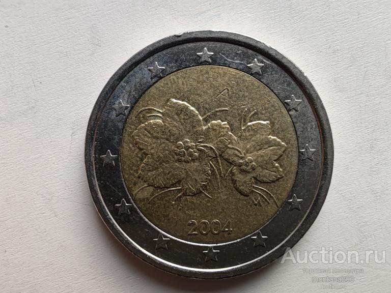 финляндия 2 евро 2004 .29