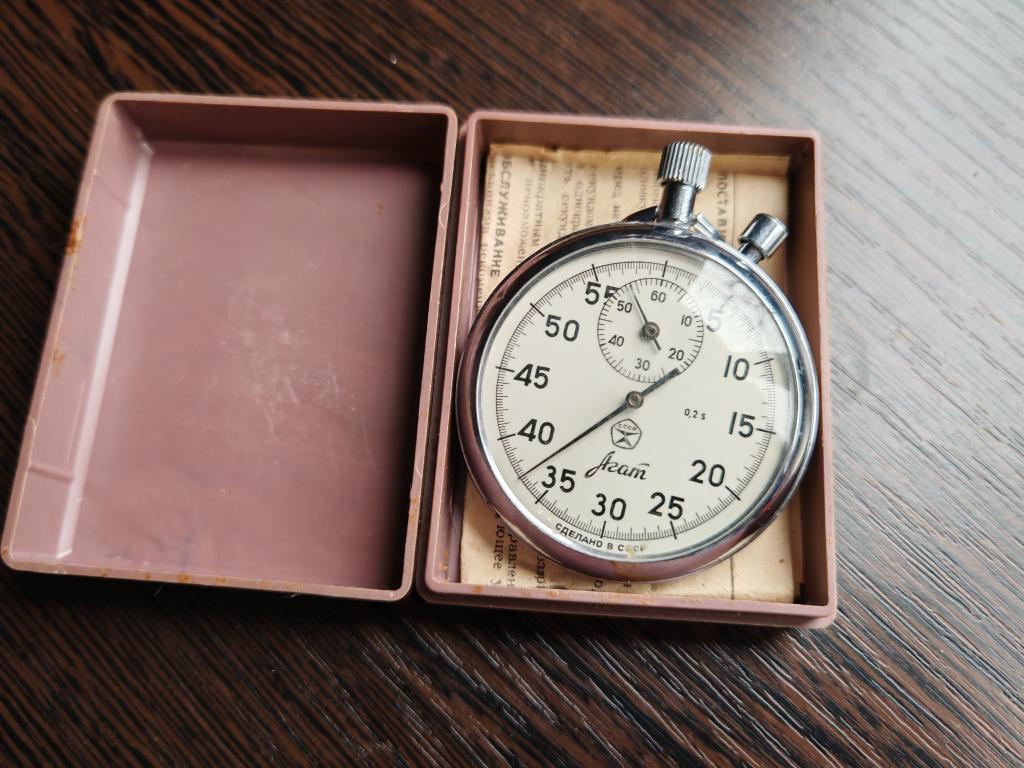 Секундомер Агат 4295А 1987 год СССР