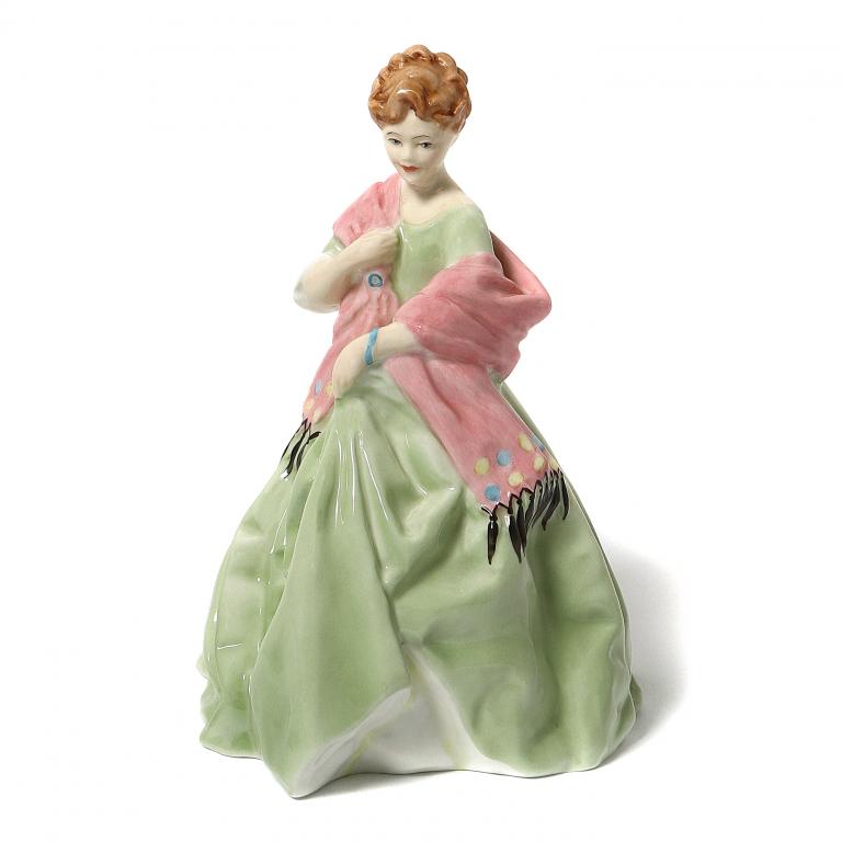 Фарфоровая фигура "Первый танец". Royal Doulton
