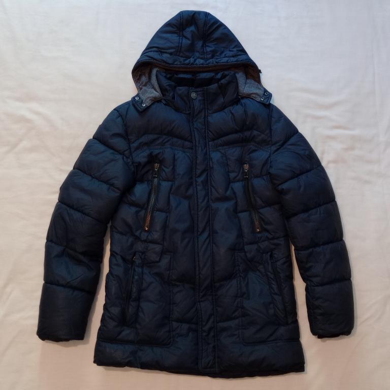 Зимняя куртка пуховик 50 размер North Sunny NS мужская темная зима