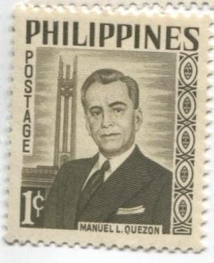 1960 Филиппины 25 летие независимости.Президент Квезон 1м *