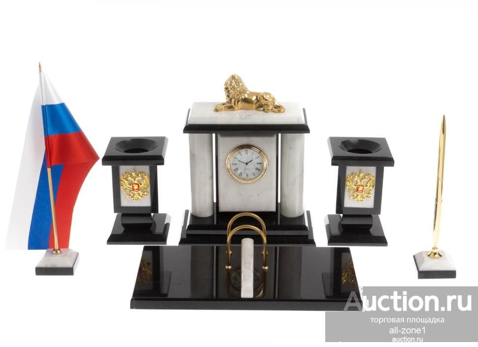 Письменный набор из мрамора ЛЕВ 072129958