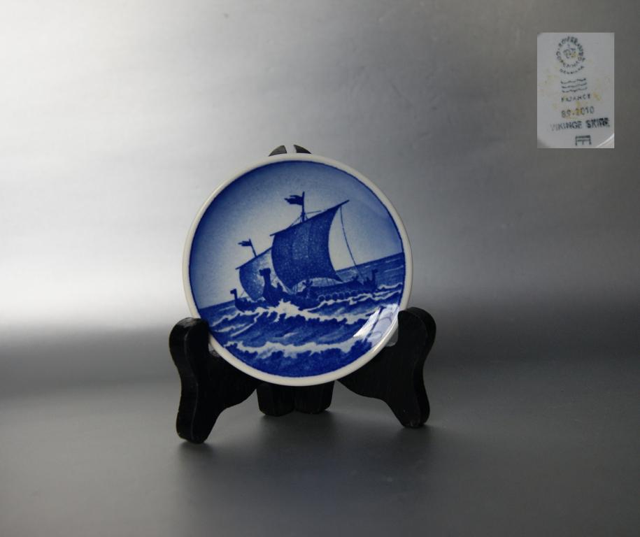 блюдце "Ладья" Royal Copenhagen Дания