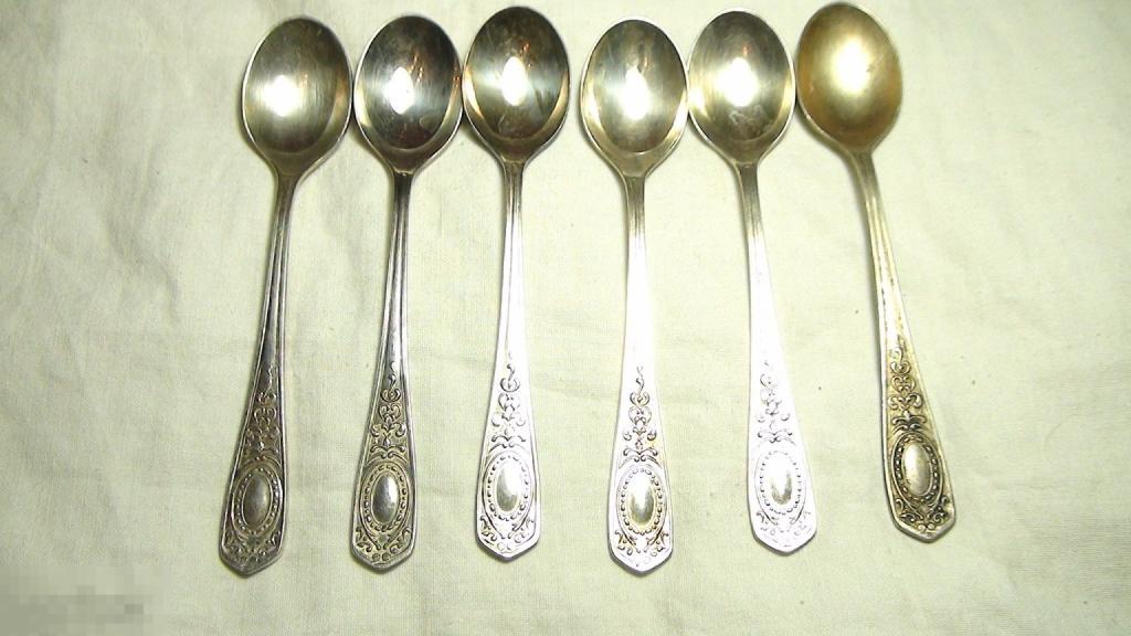 Чайные ложки мельхиор 14см 47