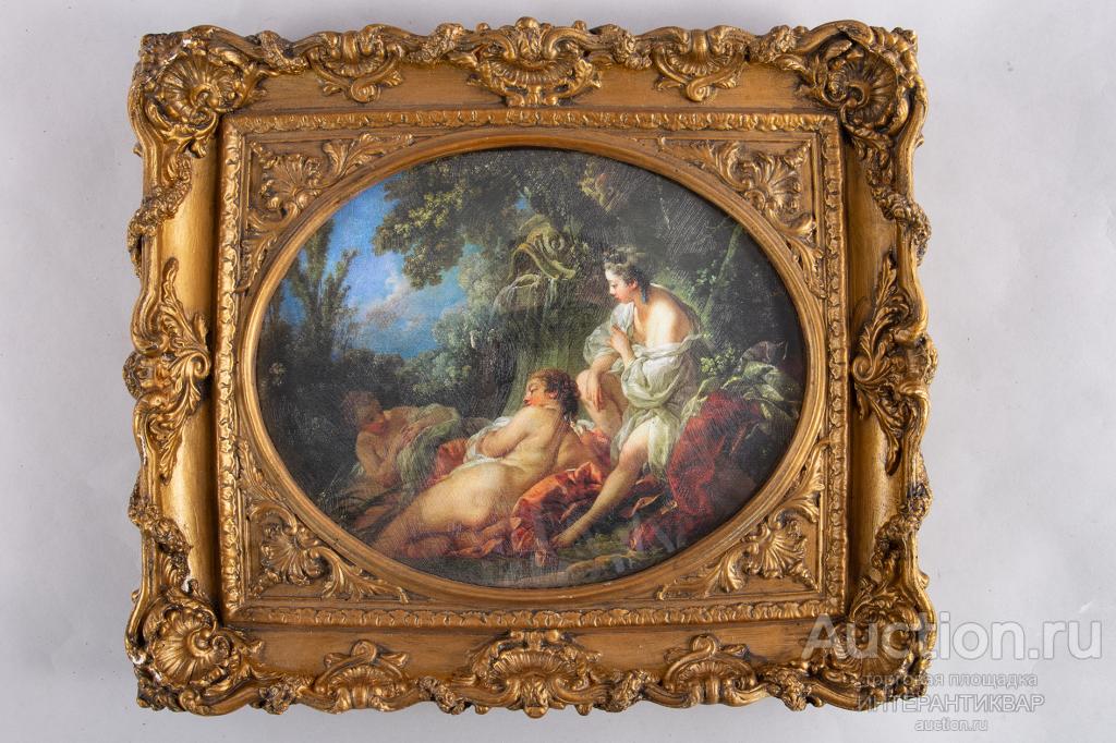 Картина "Пастораль у фонтана" СР100