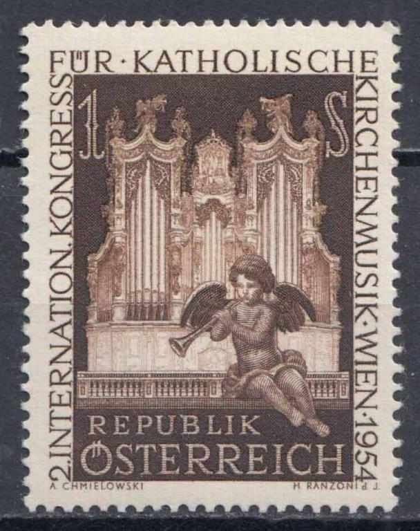 Австрия, 1954, Музыка, Орган