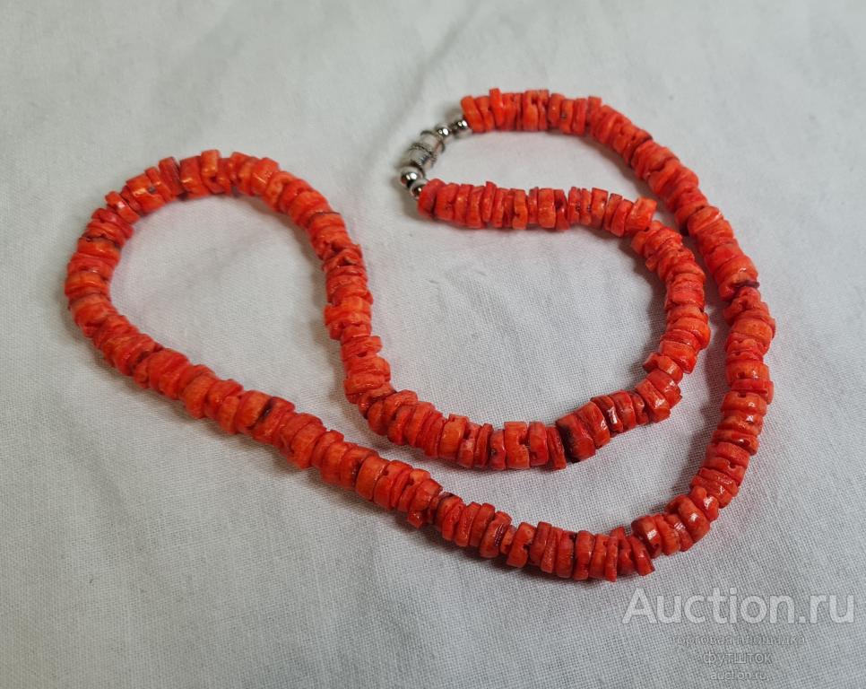 БУСЫ КОРАЛЛ ВИНТАЖ ////// 512 70