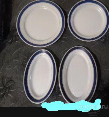 4 больших блюда. Будянский ФЗ. 1957-1965гг