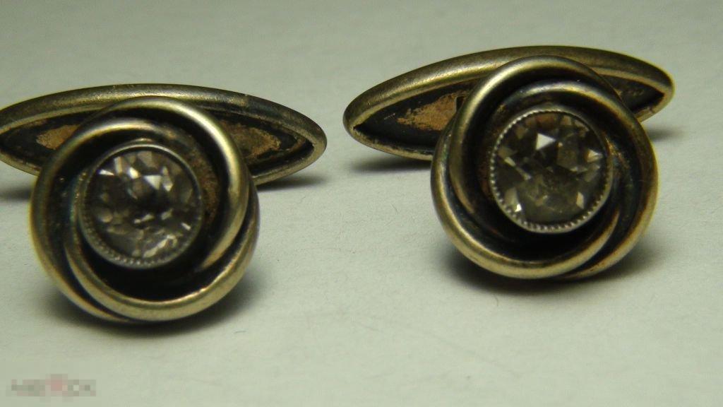 Запонки 875 проба 7,8гр.