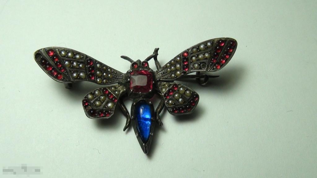 Брошь Бабочка 88 проба  9,6гр.