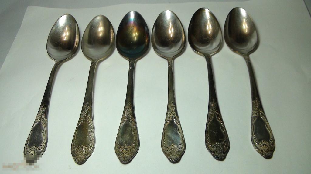 Столовые ложки мельхиор 85