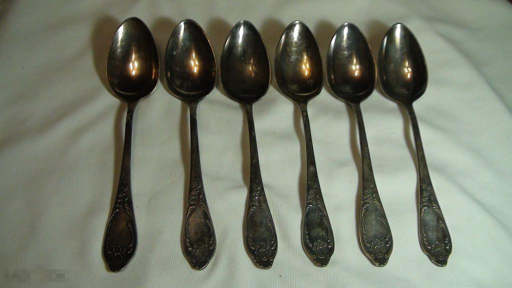 Столовые ложки мельхиор 70