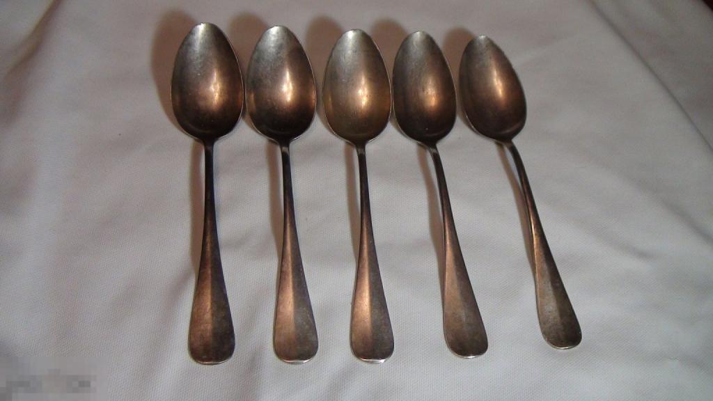 Столовые ложки мельхиор 64