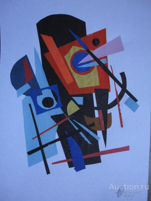 Абстракция,   импровизация  формы  линии