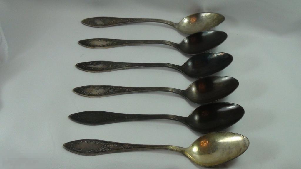 Столовые ложки мельхиор 20,5см 61