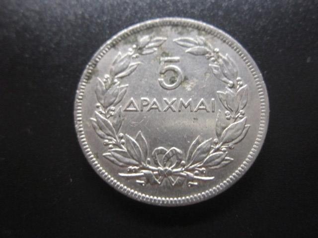 ГРЕЦИЯ 5 ДРАХМ 1930 ( 2 )