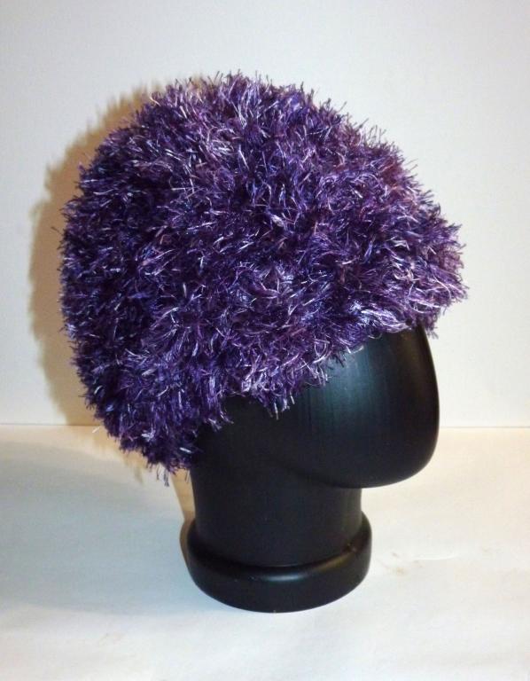 Парик фиолетовый