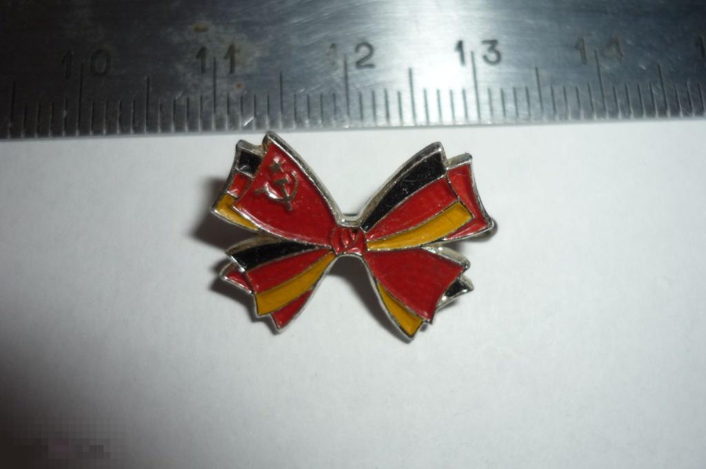 Значок русско-германская дружба легкий