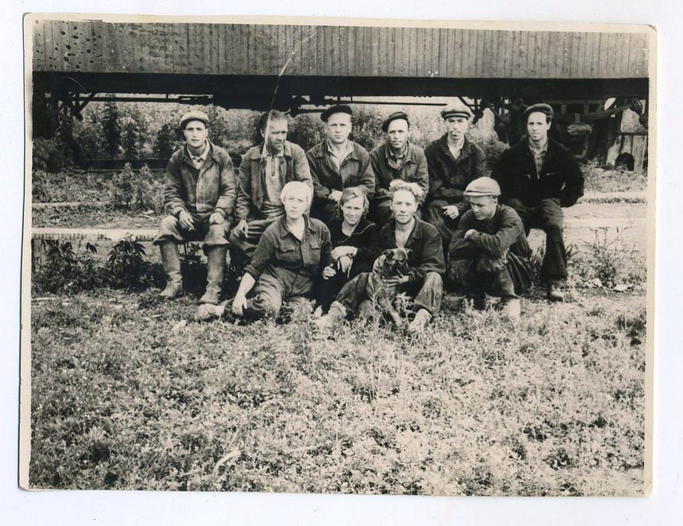Освоение Целины // Павлодар Каз.ССР ст.Мынкуль // фото СССР - 1960 год (Z-6)