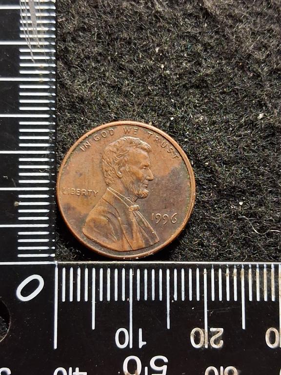 Монета "1 ЦЕНТ 1996" / США