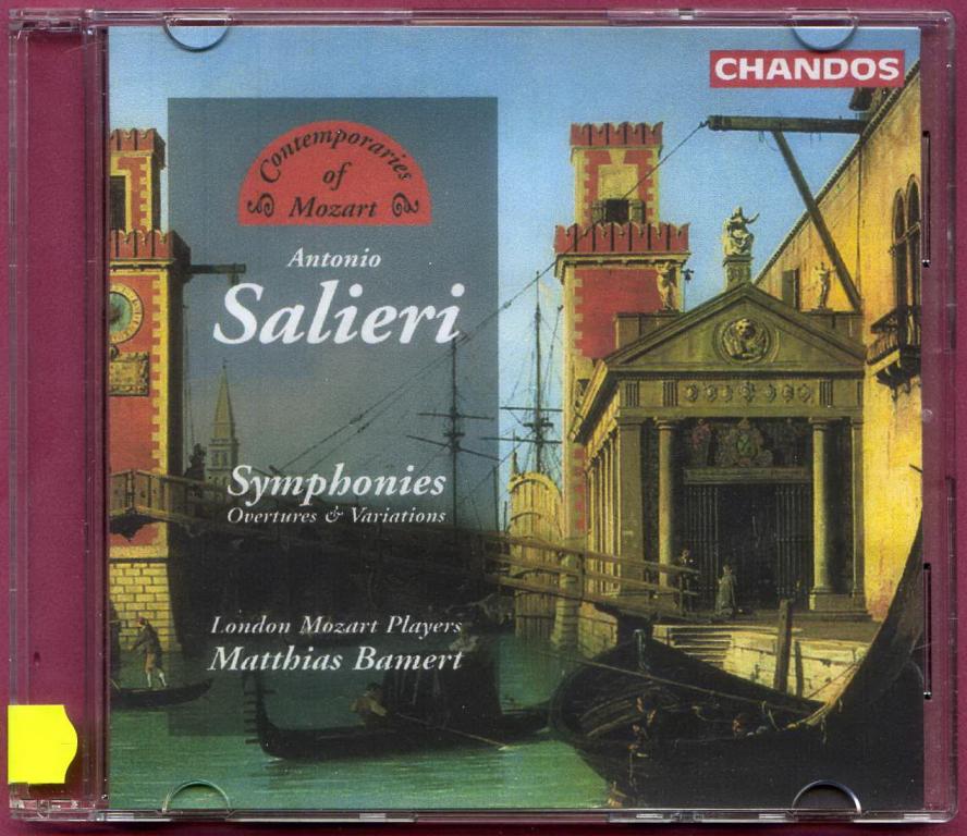 (1416) Антонио Сальери (Salieri). Симфонии. Увертюры. Hand-Made CD