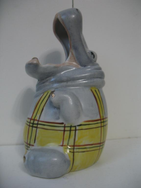 Бегемот Карандашница Зоопарк Цирк Вербилки Фарфор