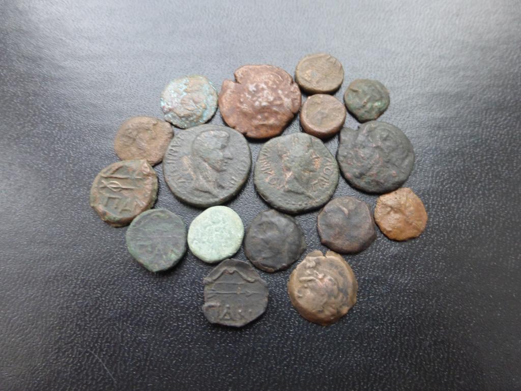 Монеты Боспора. Пантикапей 17 штук