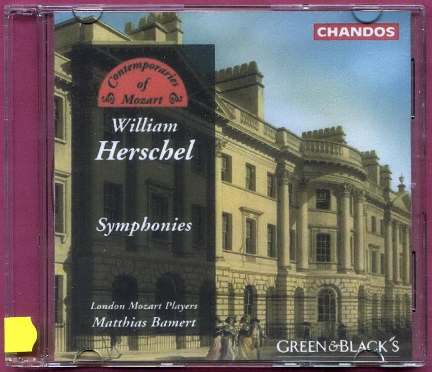 (1447) Уильям Гершель (William Herschel) 6 симфоний. Hand-Made CD