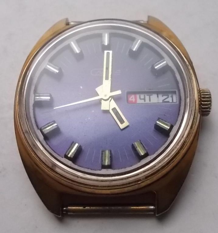 Часы СССР Слава 26 камней позолота Ау5 на ходу красота 199727