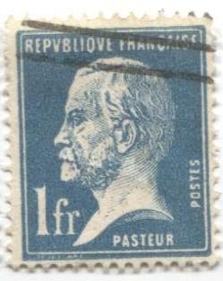 1923-26 франция Пастер 1м 1ф.гаш