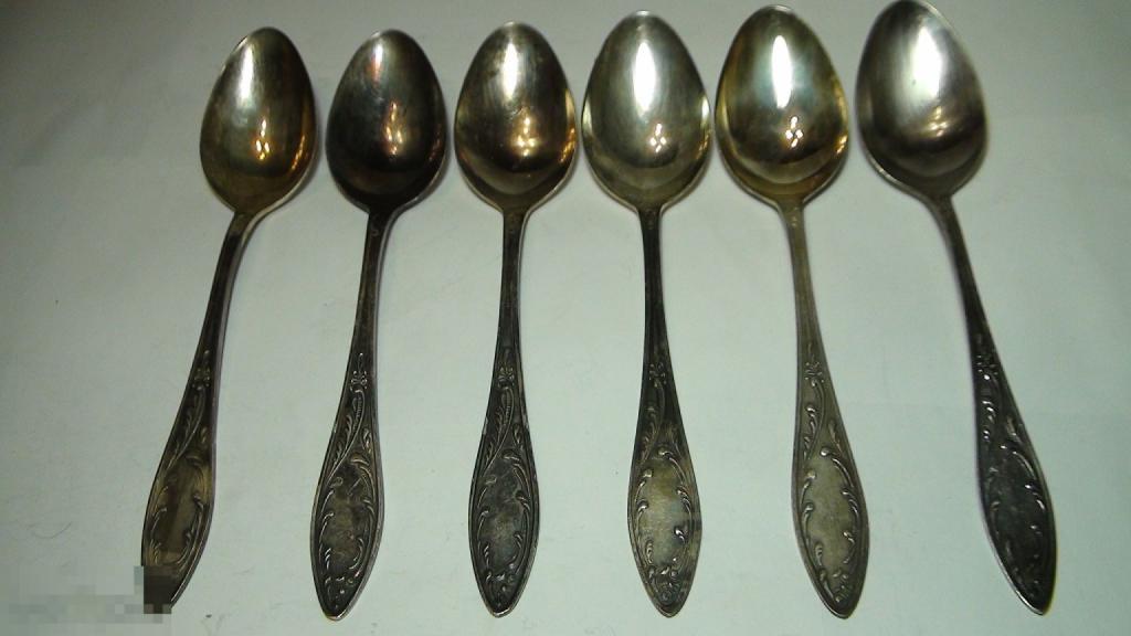 Столовые ложки мельхиор А35