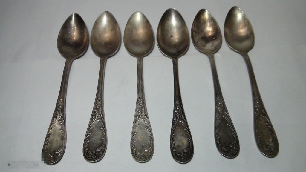 Столовые ложки мельхиор А27