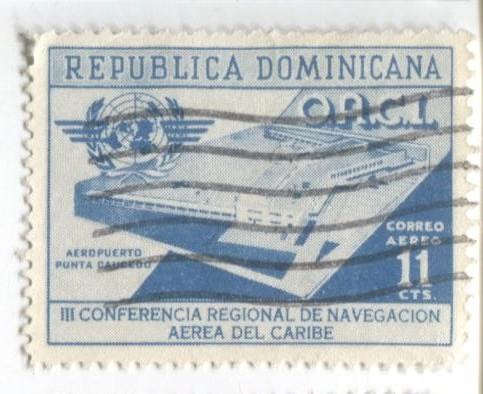 1956 Доминиканская республика. Конференция по авиаперевозкам 1м.гаш