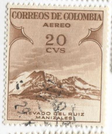 1954 КОлумбия. Гора Руиз 1м .гаш