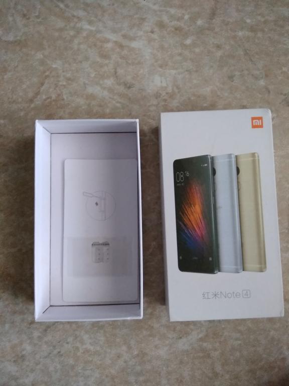 Коробка от смартфона Mi Note4