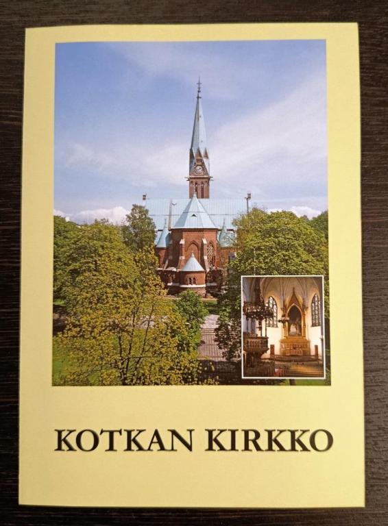 Буклет  Главная церковь Котка Финляндия