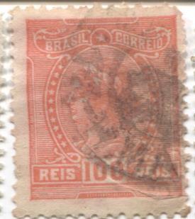 1918 Бразилия Стандарт. голова свободы 1м .гаш